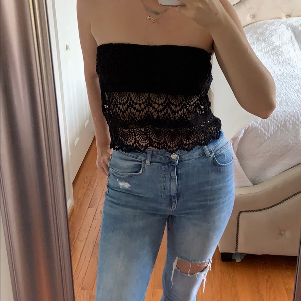 Lace Tube Top TOBI M